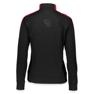 Not Nakey Pullover - black/red