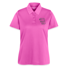 Not Nakey Golf Ladies Polo -  pink