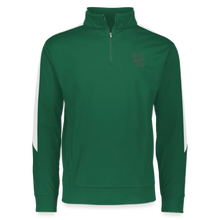 Not Nakey Golf Pullover - dark green/white