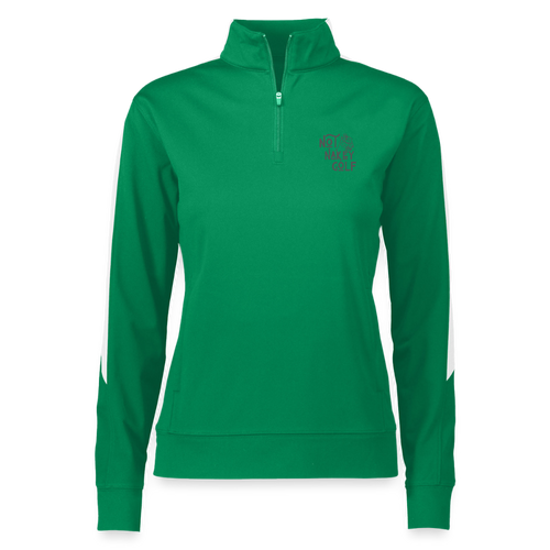 Not Nakey Pullover - kelly green/white