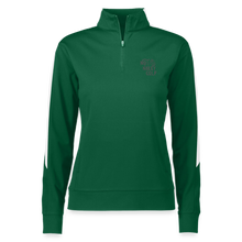 Not Nakey Pullover - dark green/white