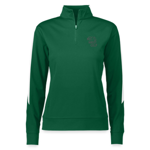 Not Nakey Pullover - dark green/white