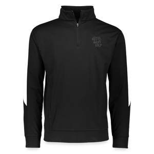Not Nakey Golf Pullover - black/white