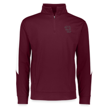 Not Nakey Golf Pullover - maroon/white