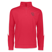 Not Nakey Golf Pullover - red/white