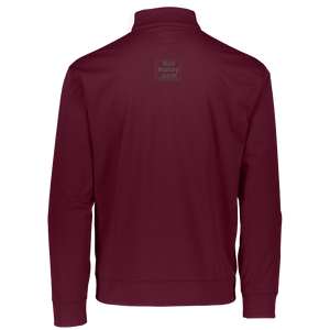 Not Nakey Golf Pullover - maroon/white