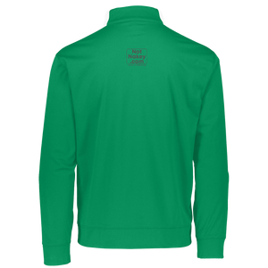 Not Nakey Golf Pullover - kelly green/white