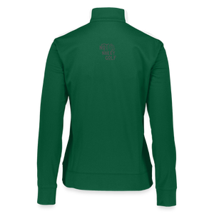 Not Nakey Pullover - dark green/white