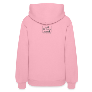 Beach More Worry Less Ladies Hoodie - classic pink
