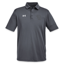 Not Nakey Golf Under Armour Polo - gray/white