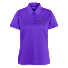 Not Nakey Golf Ladies Polo - purple