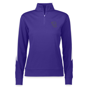 Not Nakey Pullover - purple/white