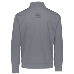 Not Nakey Golf Pullover - graphite/white