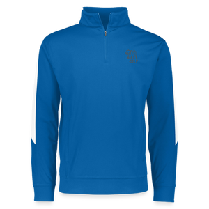 Not Nakey Golf Pullover - royal/white