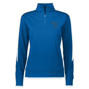 Not Nakey Pullover - royal/white