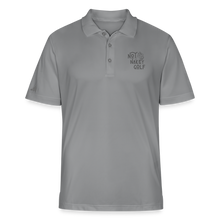 Not Nakey Golf Adidas Polo - slate