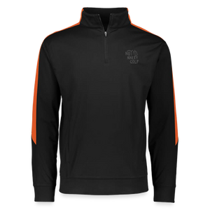 Not Nakey Golf Pullover - black/orange