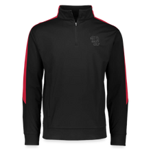 Not Nakey Golf Pullover - black/red