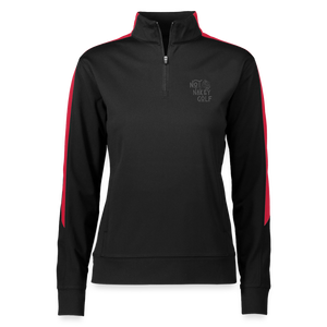 Not Nakey Pullover - black/red