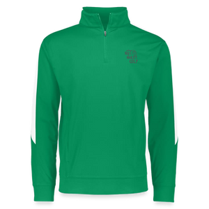 Not Nakey Golf Pullover - kelly green/white