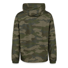 Not Nakey Golf Windbreaker Jacket - green camo