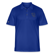 Not Nakey Golf Adidas Polo - royal blue