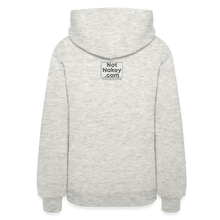 Beach More Worry Less Ladies Hoodie - heather oatmeal
