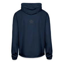 Not Nakey Golf Windbreaker Jacket - navy