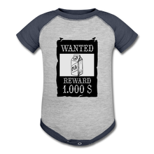 Milk Wanted Baby - heather gray/navy