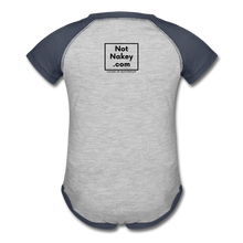 Milk Wanted Baby - heather gray/navy