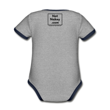 Not Nakey Baby - heather gray/navy