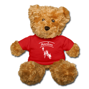 American Liberty Bear - red