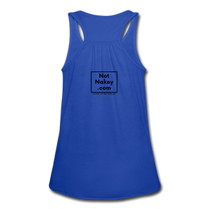 Cross Flowy Tank - royal blue