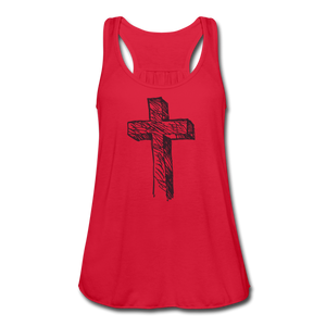 Cross Flowy Tank - red