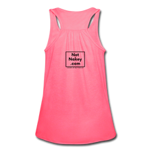 Cross Flowy Tank - neon pink