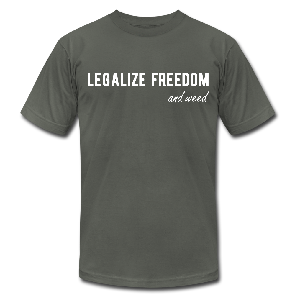 Legalize Freedom and Weed - asphalt