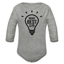 Moms Best Idea Baby - heather grey