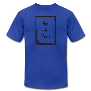 Not A Fan - royal blue