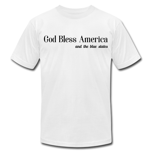 God Bless America - white