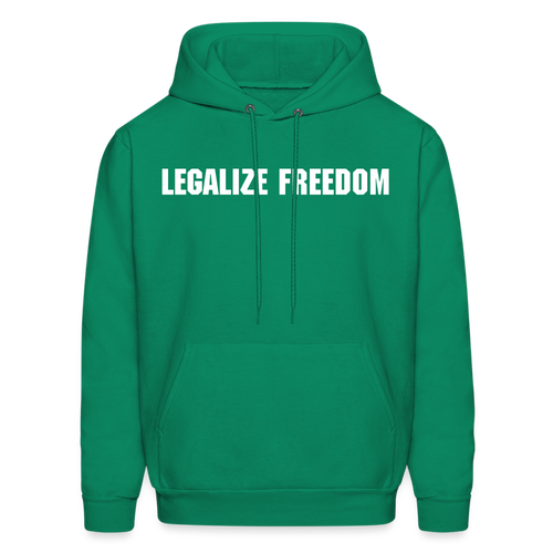 Legalize Freedom Hoodie - kelly green