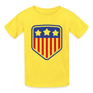 American Shield Kids - yellow