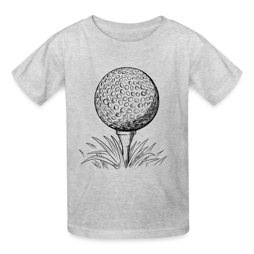 Teed Up Kids - heather gray