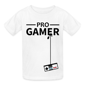 Pro Gamer Kids - white