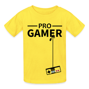 Pro Gamer Kids - yellow