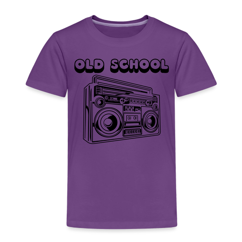 Old School Toddler - purple