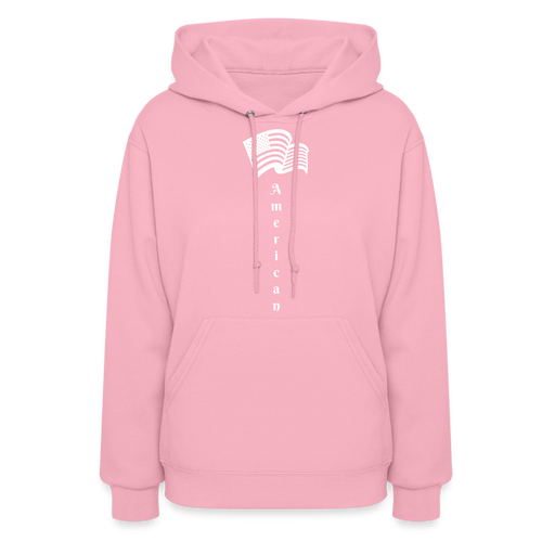 Vertical American Hoodie - classic pink