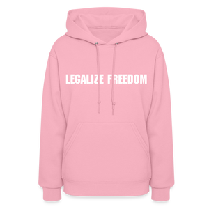 Legalize Freedom Ladies Hoodie - classic pink