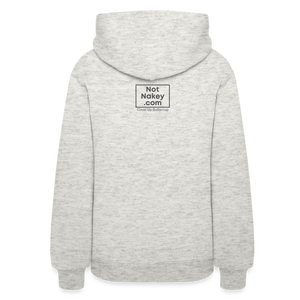 Legalize Freedom Ladies Hoodie - heather oatmeal