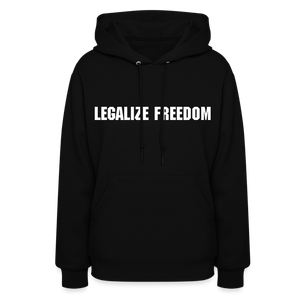 Legalize Freedom Ladies Hoodie - black