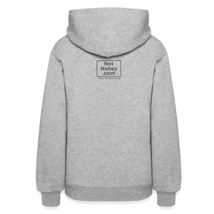 Legalize Freedom Ladies Hoodie - heather gray